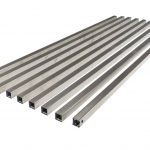 Polc inox slatted/rácsos kivitel 1000x500 mm