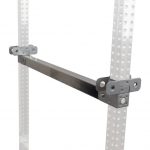 Polctartó műanyag  polchoz köztes 600 mm